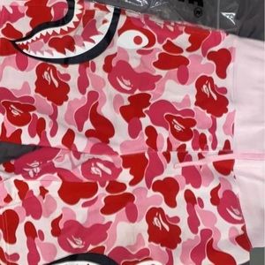 Pink Camo Bape Shorts